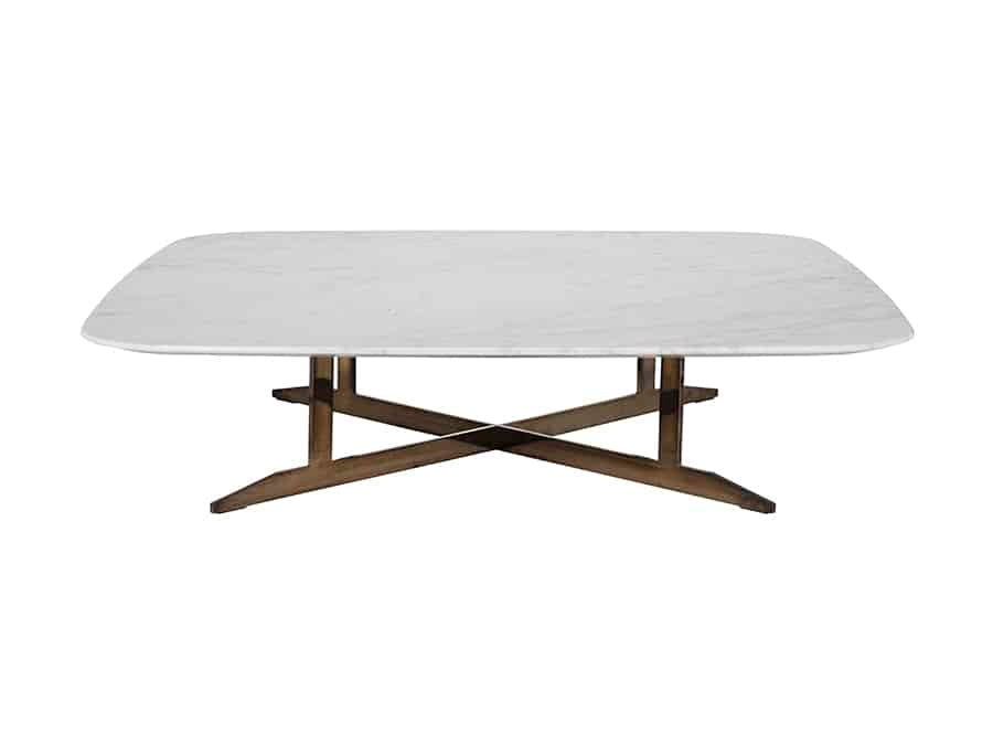 Carrara Marble Coffee Table (Medium)