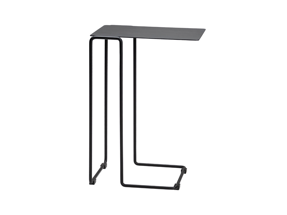 Revello Small Side Table (Matte Black Texture)