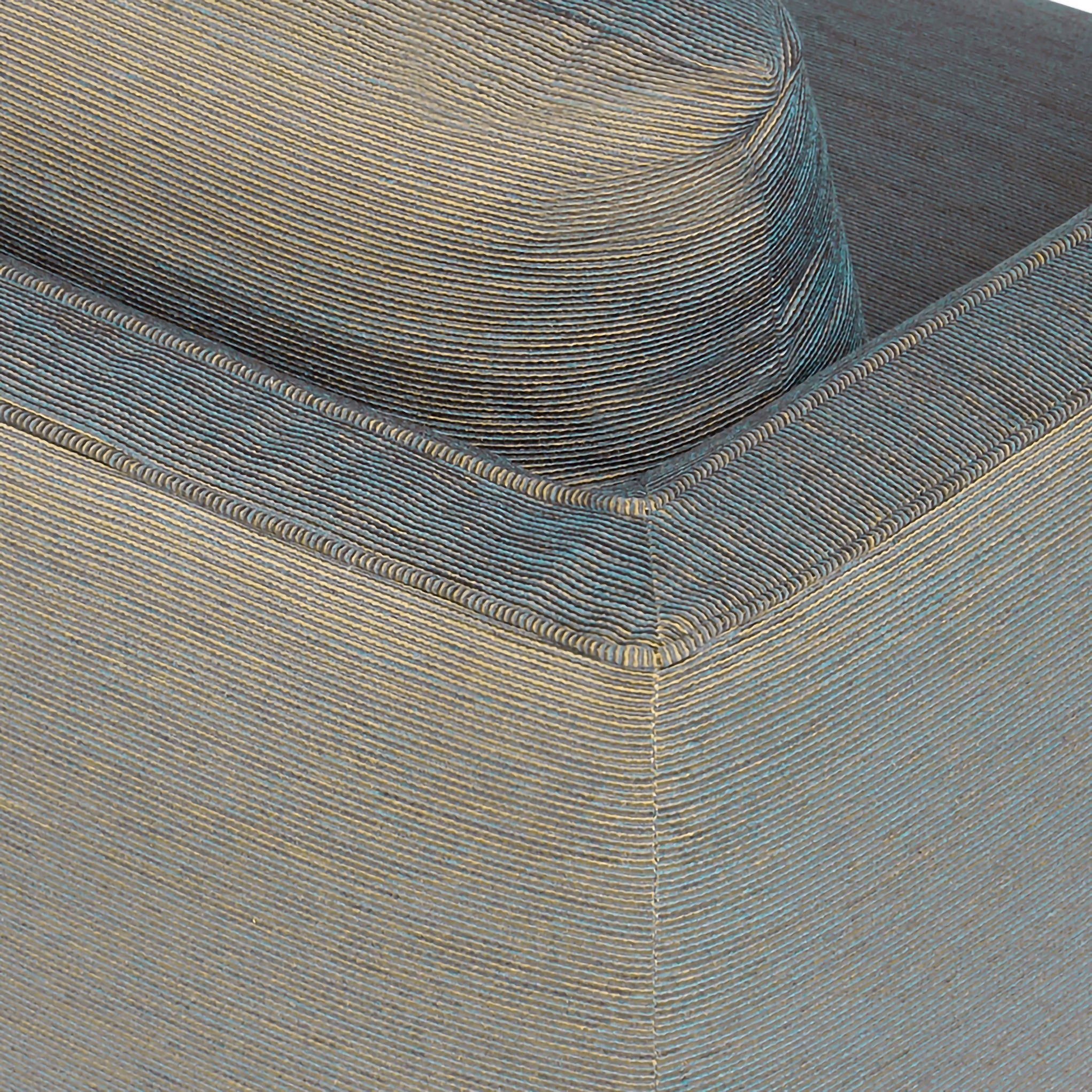 SIENA ARMCHAIR (BRONZE/BLUE)