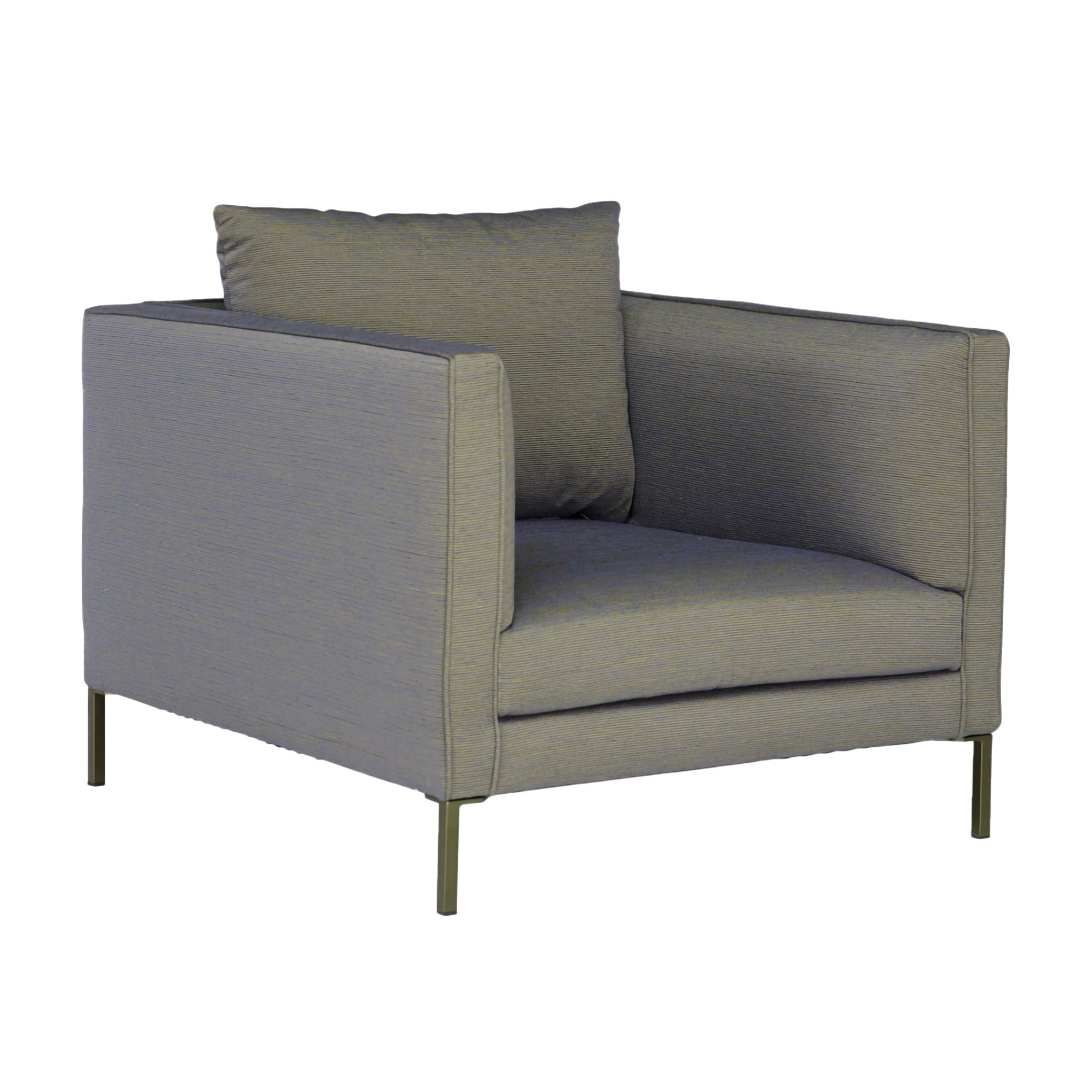 SIENA ARMCHAIR (BRONZE/BLUE)