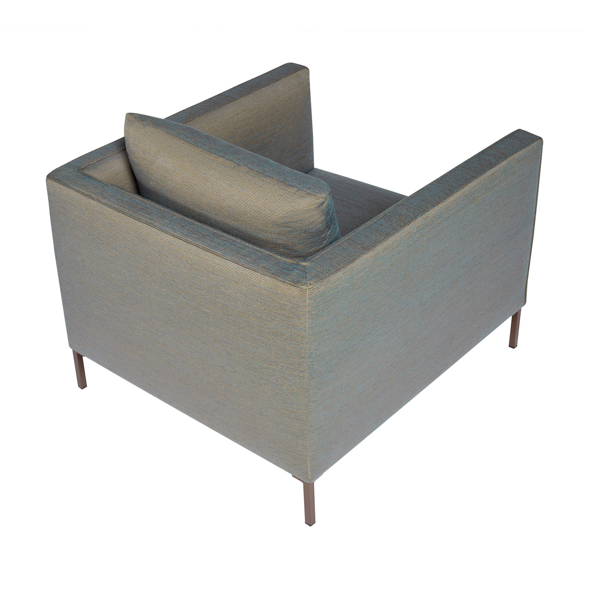 SIENA ARMCHAIR (BRONZE/BLUE)